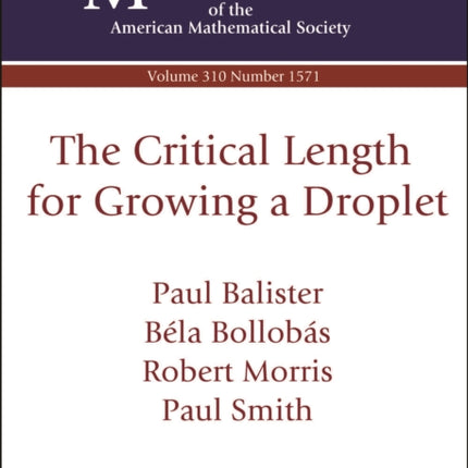 The Critical Length for Growing a Droplet