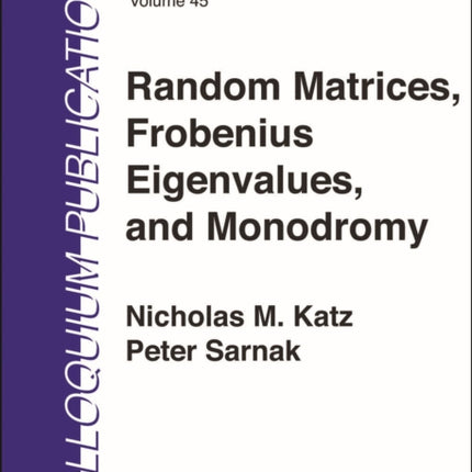 Random Matrices Frobenius Eigenvalues and