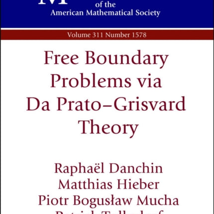 Free Boundary Problems Via Da PratoGrisvard Theory