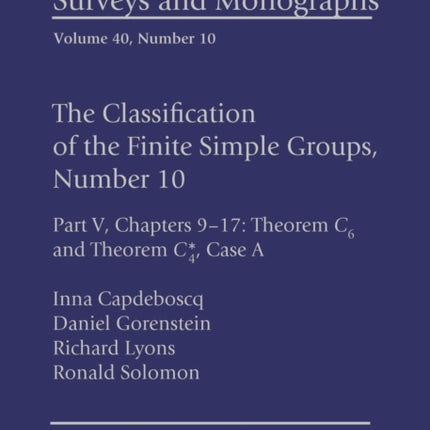 The Classification of the Finite Simple Groups