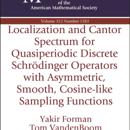 Localization and Cantor Spectrum for Quasiperiodic Discrete Schrodinger Operators with Asymmetric Smooth Cosinelike Sampling Functions