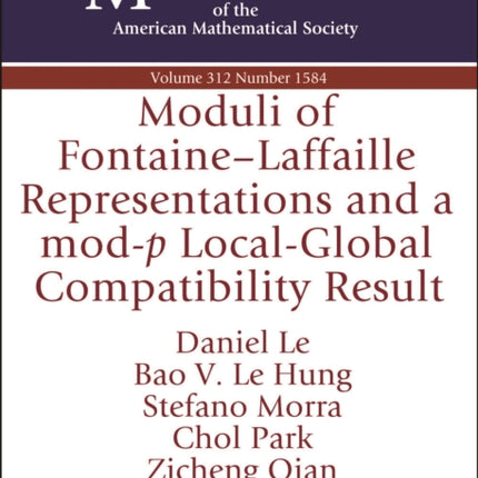 Moduli of FontaineLaffaille Representations and a modp LocalGlobal Compatibility Result