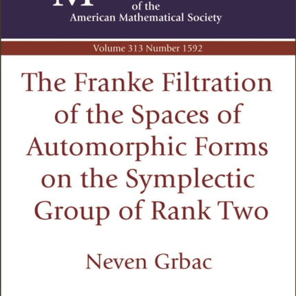 The Franke Filtration of the Spaces of Automorphic Forms on the Symplectic Group of Rank Two