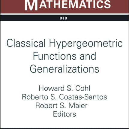 Classical Hypergeometric Functions and