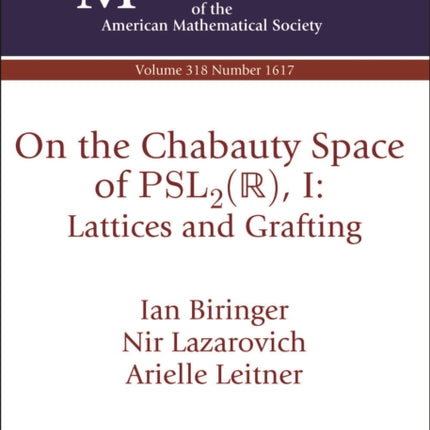 On the Chabauty Space of mathrmPSL2mathbbR I Lattices and Grafting