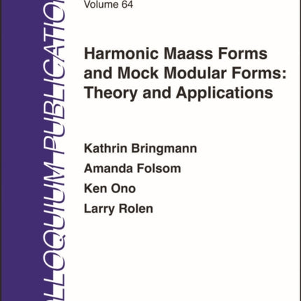 Harmonic Maass Forms and Mock Modular Forms