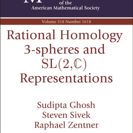 Rational Homology 3spheres and mathrmSL2mathbbC Representations