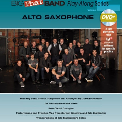 Gordon Goodwins Big Phat Band PlayAlong Series 2 Alto Saxophone Alto Saxophone Book  DVDROM VOL 2 Hal Leonard Jazz PlayAlong