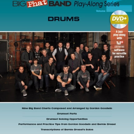 Gordon Goodwins Big Phat Band PlayAlong Series 2 Drums Drums Book  DVDROM