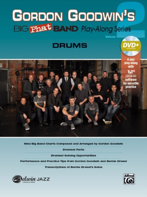 Gordon Goodwins Big Phat Band PlayAlong Series 2 Drums Drums Book  DVDROM