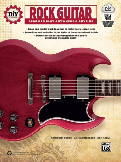 DiY Do it Yourself Rock Guitar Learn to Play Anywhere  Anytime Book  Streaming Video