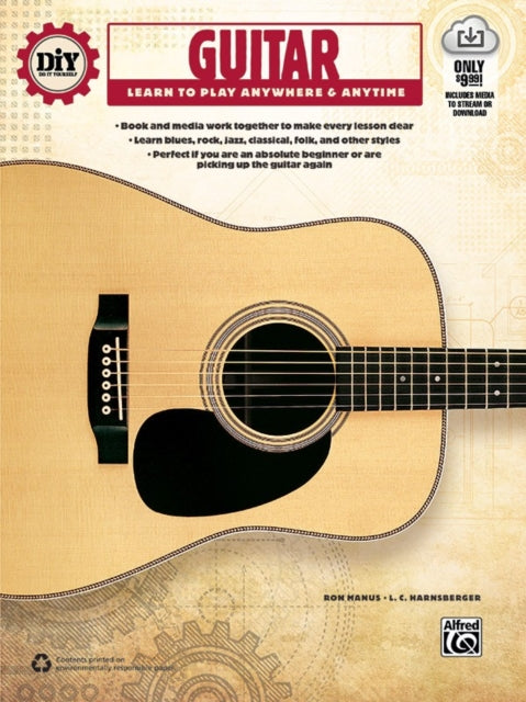 DiY Do it Yourself Guitar Learn to Play Anywhere  Anytime Book  Streaming Video