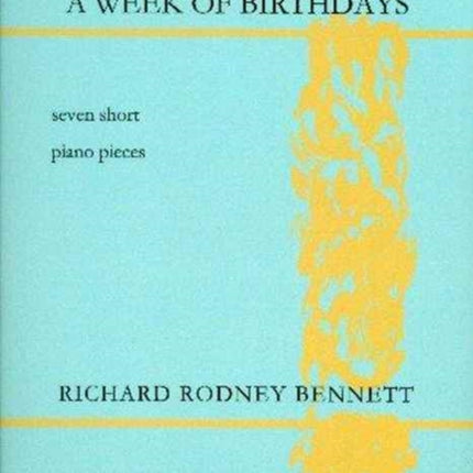 Week of Birthdays