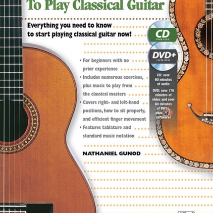 Alfreds Teach Yourself to Play Classical Guitar