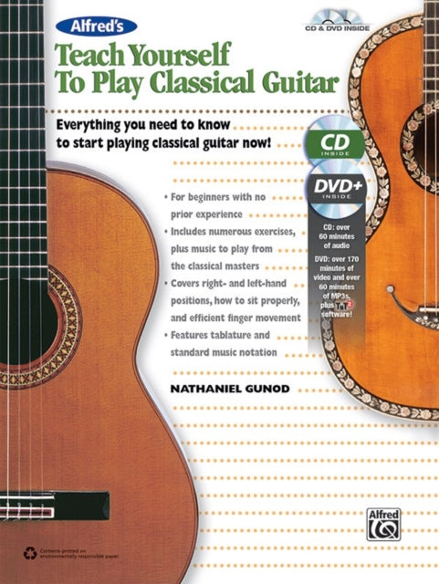 Alfreds Teach Yourself to Play Classical Guitar