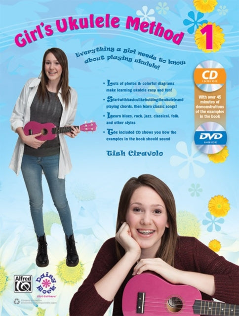 Girls Ukulele Method Bk 1 Everything a Girl Needs to Know About Playing Ukulele Book CD  DVD