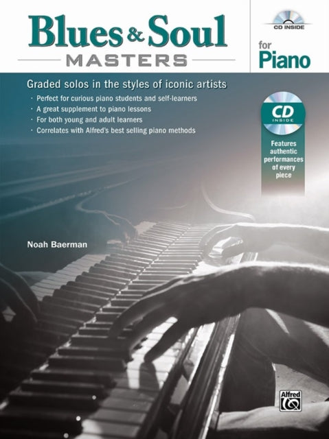 Blues  Soul Masters for Piano Graded Solos in the Styles of Iconic Artists Book  CD