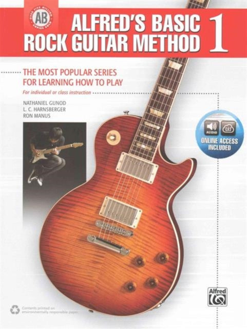 Alfreds Basic Rock Guitar 1: The Most Popular Series for Learning How to Play