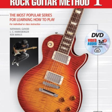 Alfreds Basic Rock Guitar Method Bk 1 The Most Popular Series for Learning How to Play Book DVD  Online Audio Video  Software Alfreds Basic Guitar Library