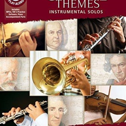 Easy Classical Themes Horn Horn in F Book  CD Instrumental Solos