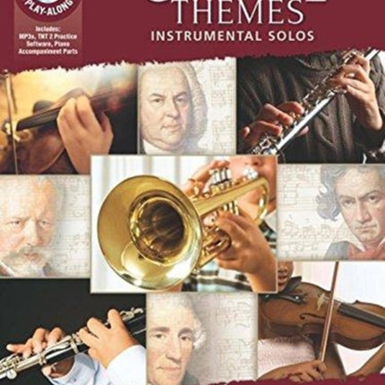 Easy Classical Themes Trombone Trombone Book  CD Instrumental Solos