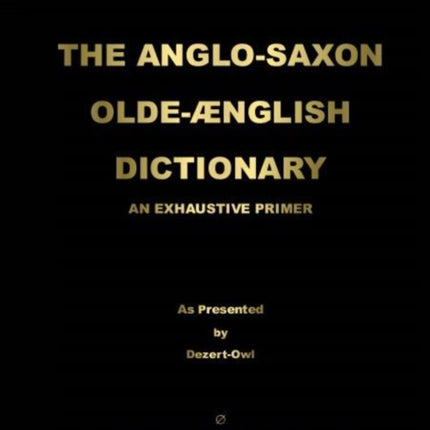 THE ANGLOSAXON OLDENGLISH DICTIONARY Colour