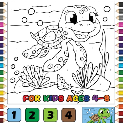 Color by Numbers for Kids Ages 48