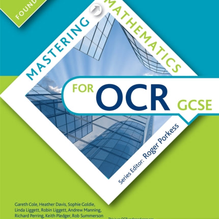 Mastering Mathematics for OCR GCSE Foundation 1