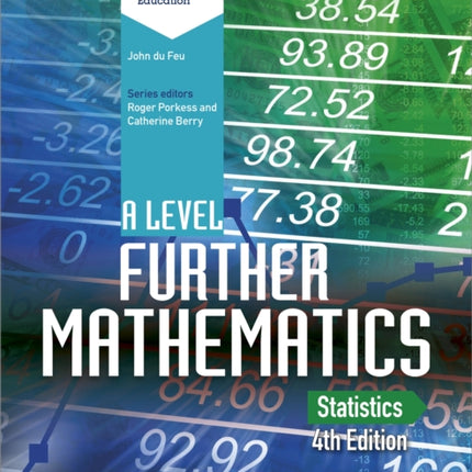 MEI A Level Further Mathematics Statistics 4th Edition