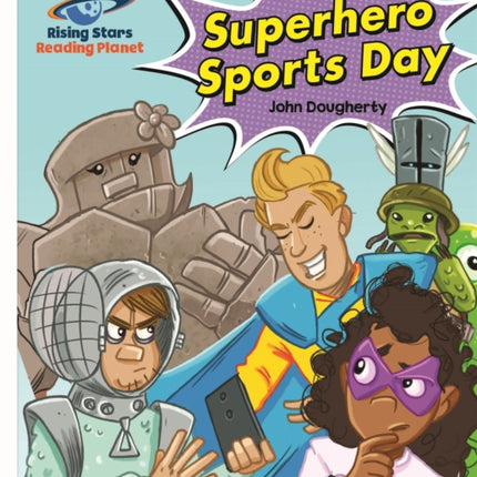 Reading Planet  Superhero Sports Day  White