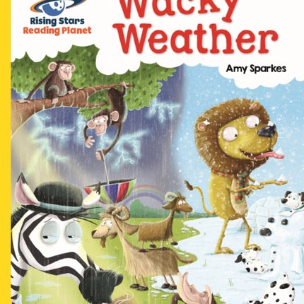 Reading Planet  Wacky Weather  Yellow Galaxy