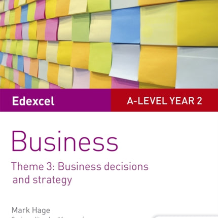 Edexcel Alevel Business Student Guide Theme 3
