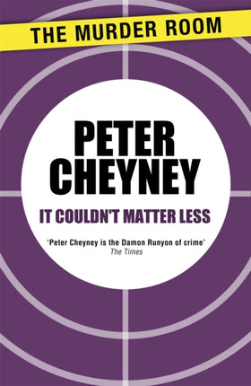 It Couldnt Matter Less