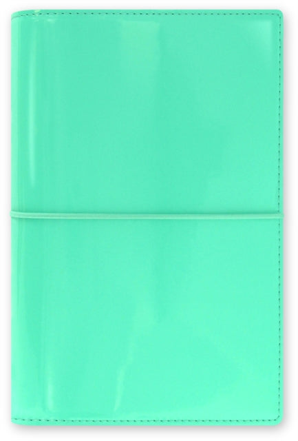 Filofax Personal Domino Patent turquoise organiser