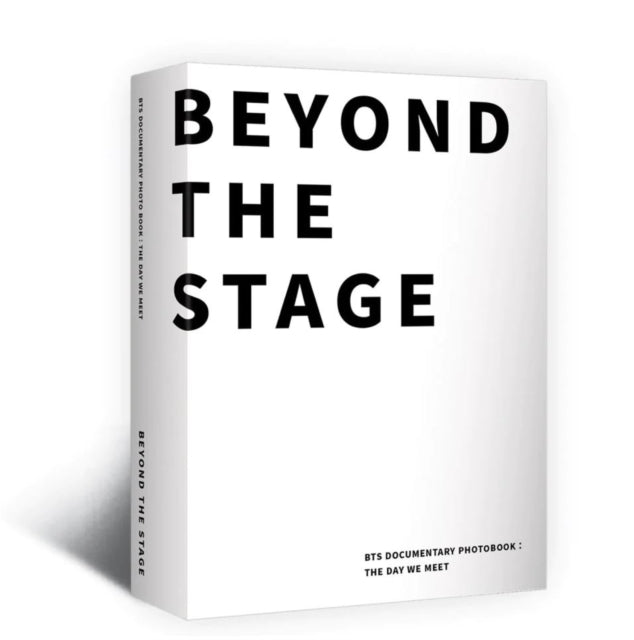 Beyond the Stage  BTS Documentary Photobook  The Day We Meet