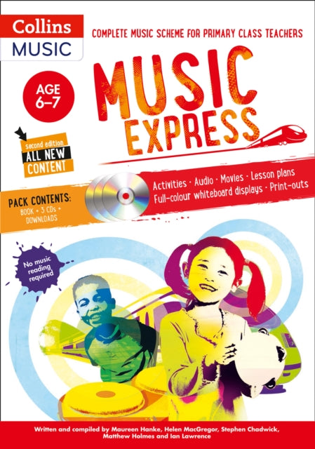 Music Express Age 67 Book  3CDs