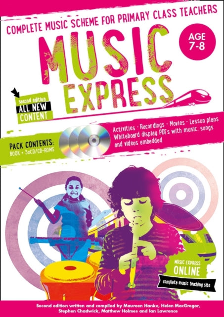 Music Express Age 78 Book  3CDs  DVDROM