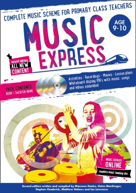 Music Express Age 910 Book  3CDs  DVDROM