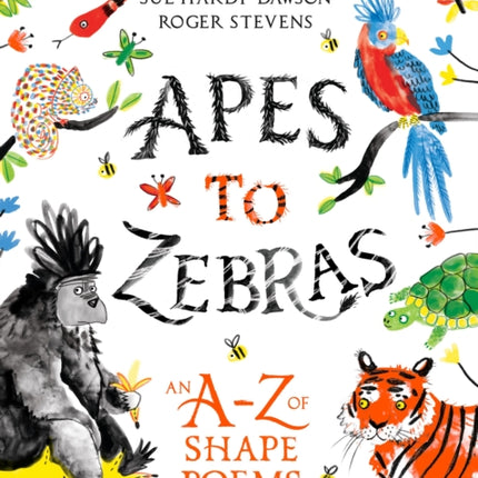 Apes to Zebras: An A-Z of Shape Poems