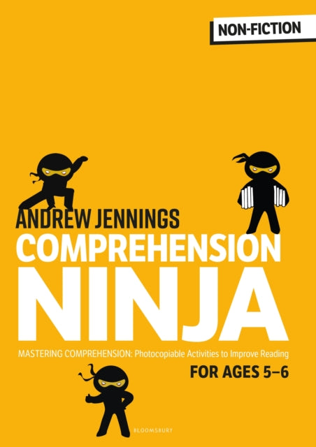 Comprehension Ninja for Ages 5-6: Non-Fiction: Comprehension worksheets for Year 1