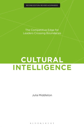 Cultural Intelligence: The Competitive Edge for Leaders Crossing Boundaries