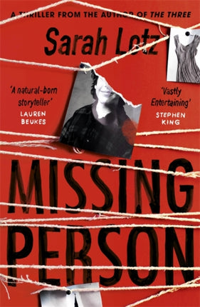 Missing Person: 'I can feel sorry sometimes when a books ends. Missing Person was one of those books' - Stephen King