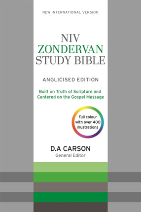 NIV Zondervan Study Bible (Anglicised): Leather