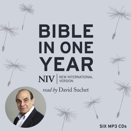 NIV Audio Bible in One Year read by David Suchet: MP3 CD