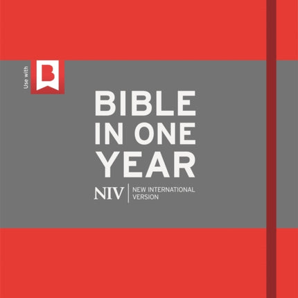 NIV Journalling Bible in One Year: Red