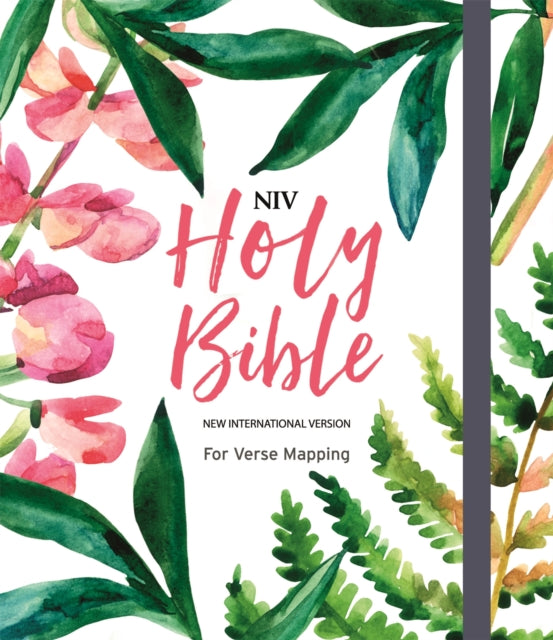 NIV Bible for Journalling and Verse-Mapping: Floral