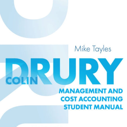 Management and Cost Accounting Student Manual