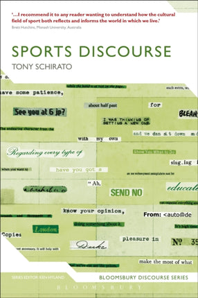 Sports Discourse Bloomsbury Discourse