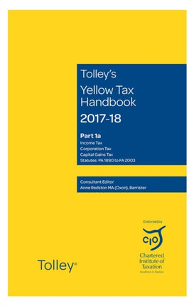 Tolleys Yellow Tax Handbook 201718