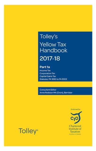 Tolleys Yellow Tax Handbook 201718